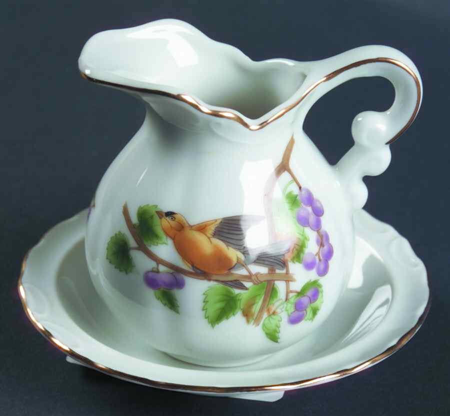 LEF79 Miniature Pitcher & Bowl Set by Lefton-1