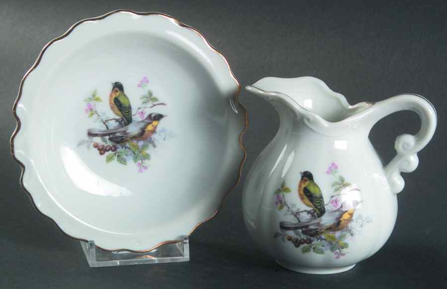 LEF79 Miniature Pitcher & Bowl Set by Lefton-1