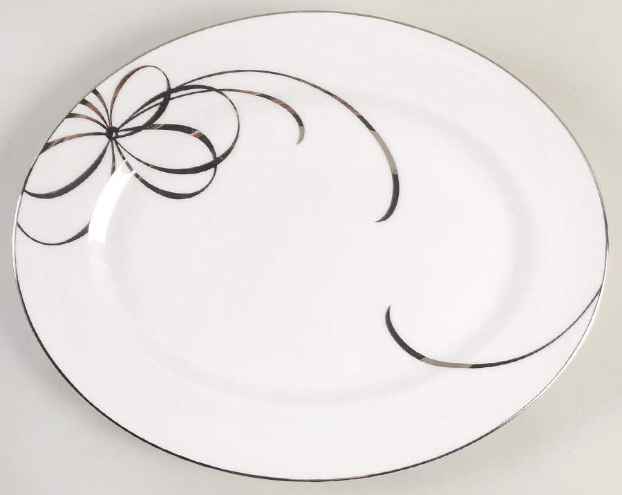 Belle Boulevard 13" Oval Serving Platter by Lenox-1