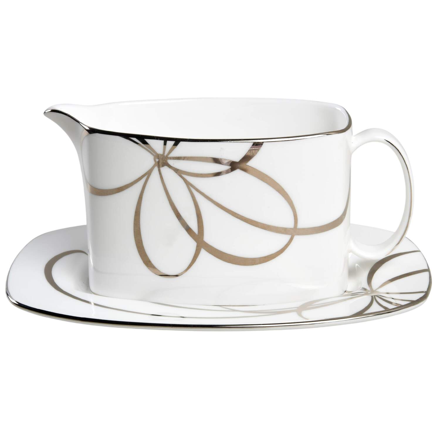 Belle Boulevard Gravy Boat & Underplate by Lenox-1