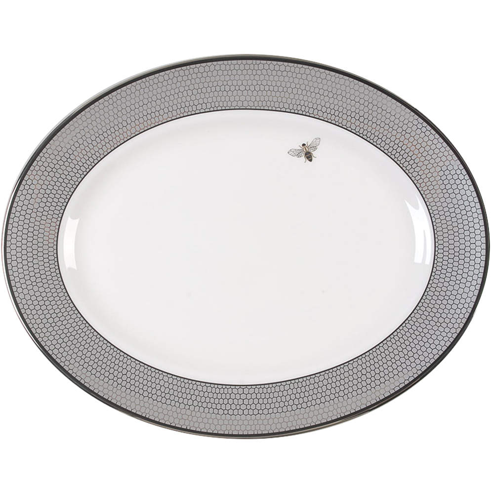 Crescent Drive 13" Oval Serving Platter by Lenox-1
