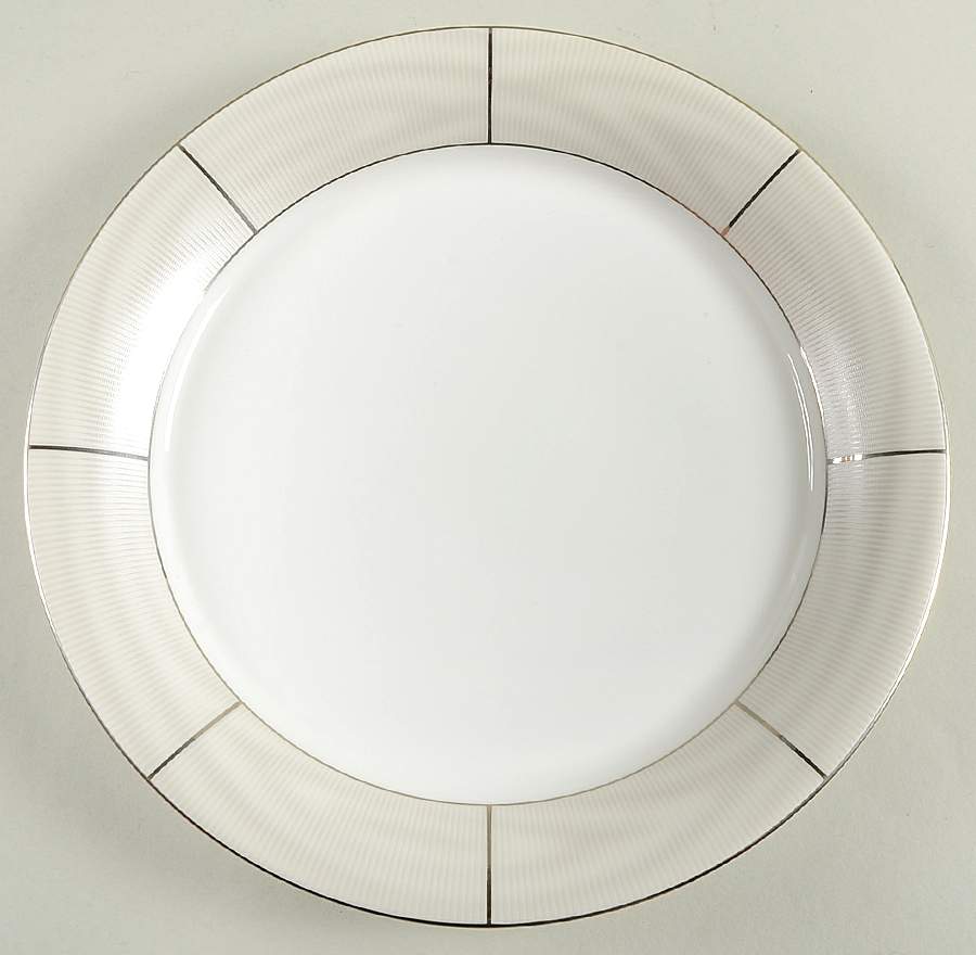 Silk Moire Pearl Salad Plate by Ralph Lauren China-1