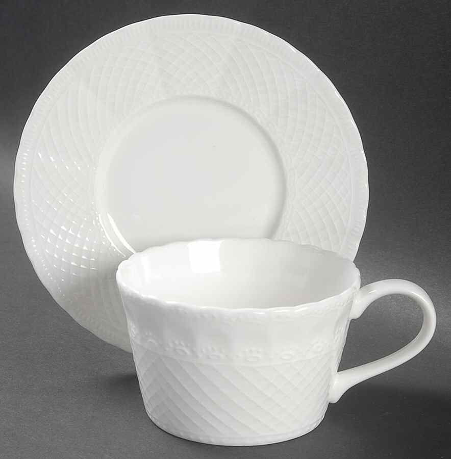 Spring Lace Breakfast Cup & Saucer Set by Ralph Lauren China-1