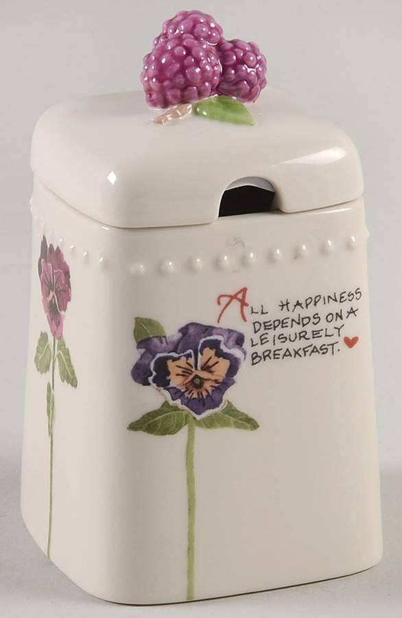 A Proper Tea Jam/Jelly & Lid by Lenox-1