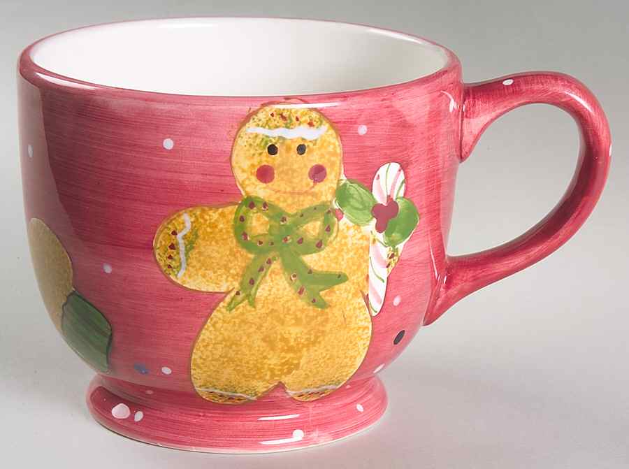Christmas Treat Soup Mug by Laurie Gates-1