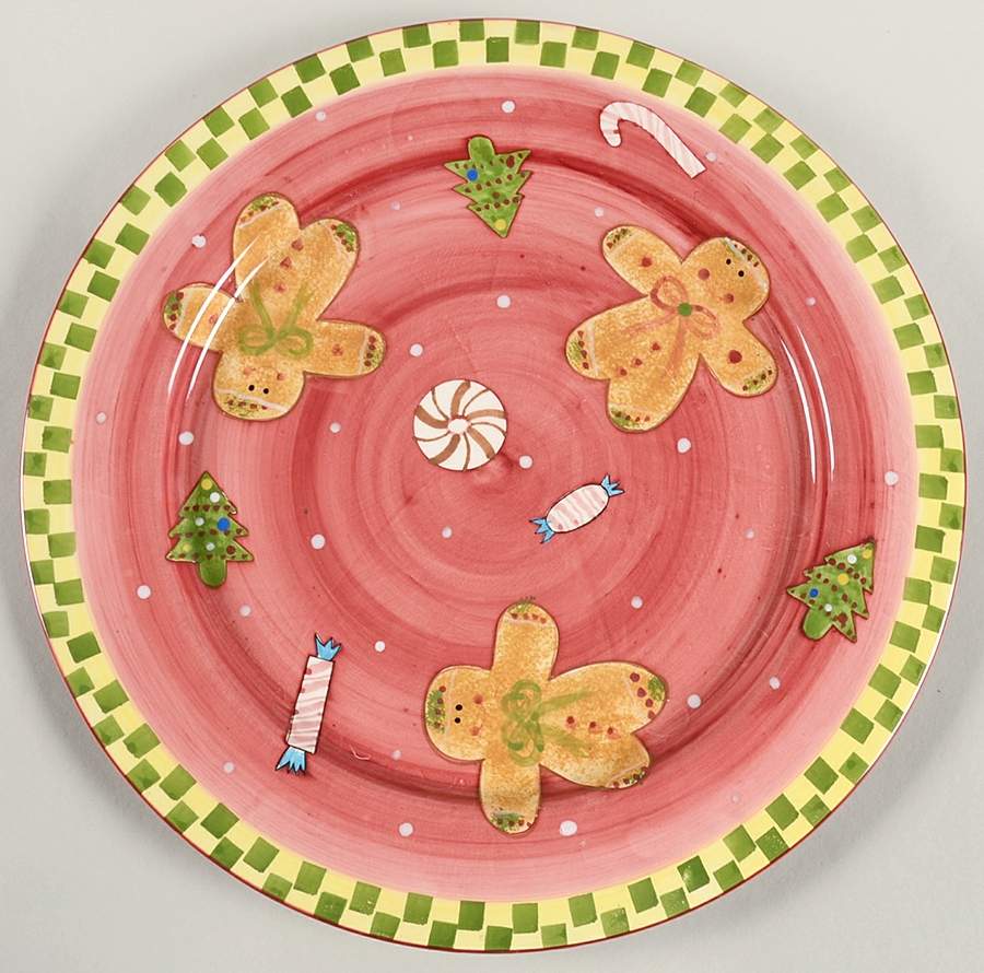 Christmas Treat 14" Chop Plate (Round Platter) by Laurie Gates-1