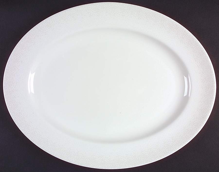 Effervescent 16" Oval Serving Platter by Lenox-1