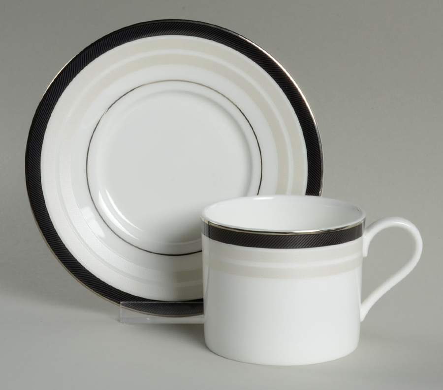 Formal Affair Flat Cup & Saucer Set by Ralph Lauren China-1