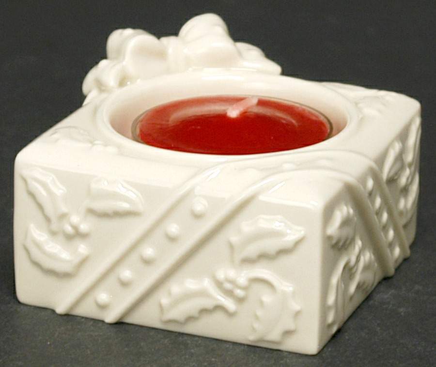 Yuletide Glowlites Figural Tea Light Candleholder by Lenox-1