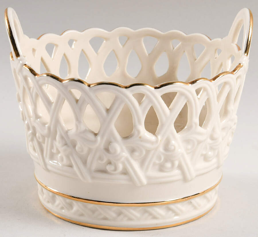Great Giftables 4" Handled Basket by Lenox-1