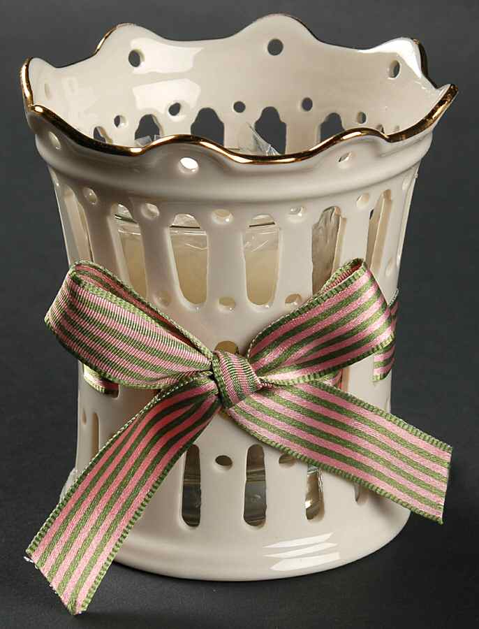 Great Giftables Small Pierced Votive Candleholder by Lenox-1