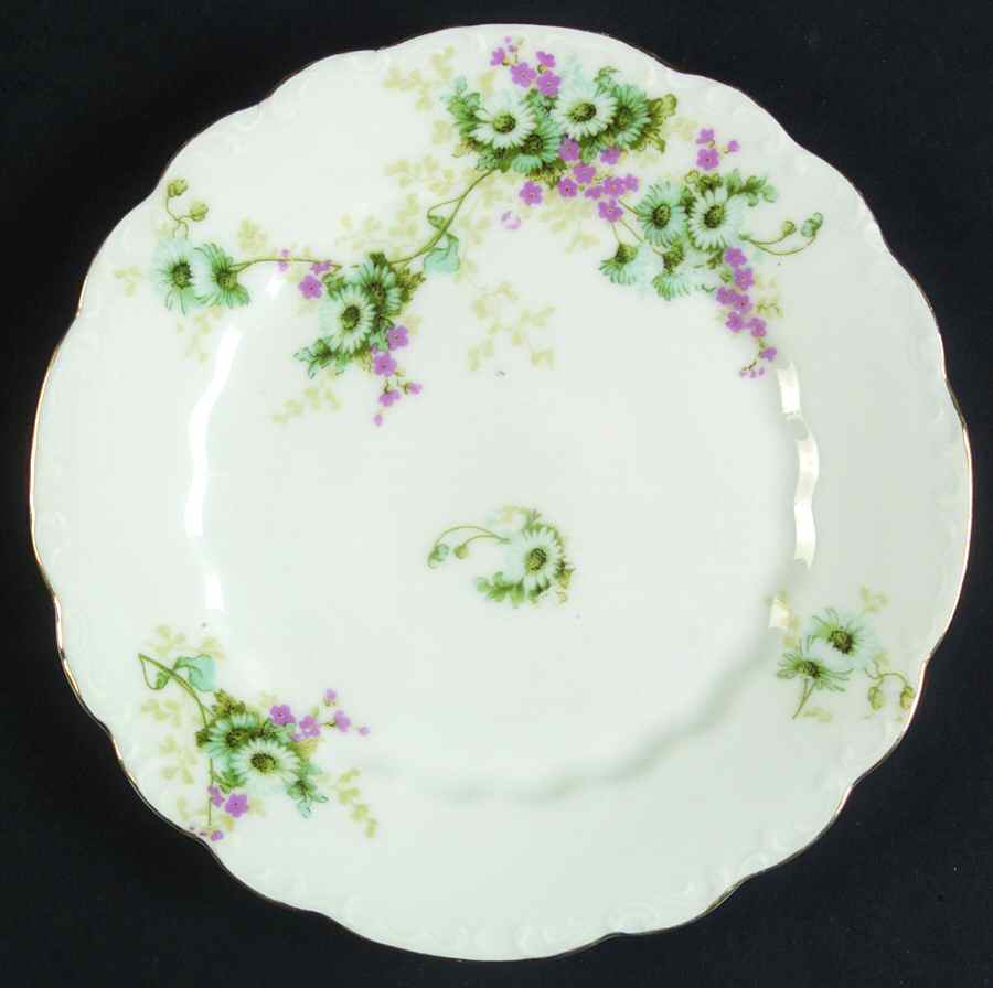 802-1 (Scallop) Salad Plate by Lazarus Straus & Sons-1
