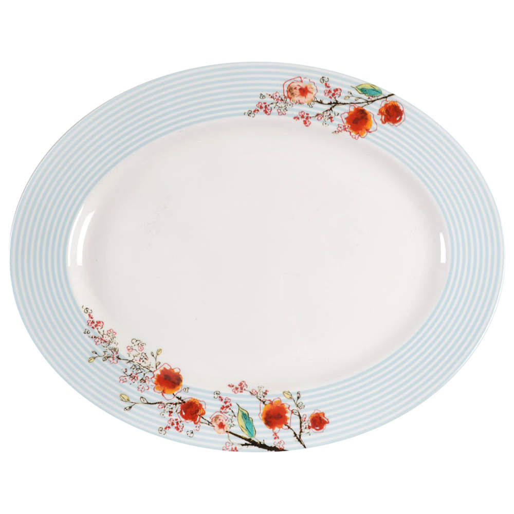 Chirp 16" Oval Serving Platter by Lenox-1