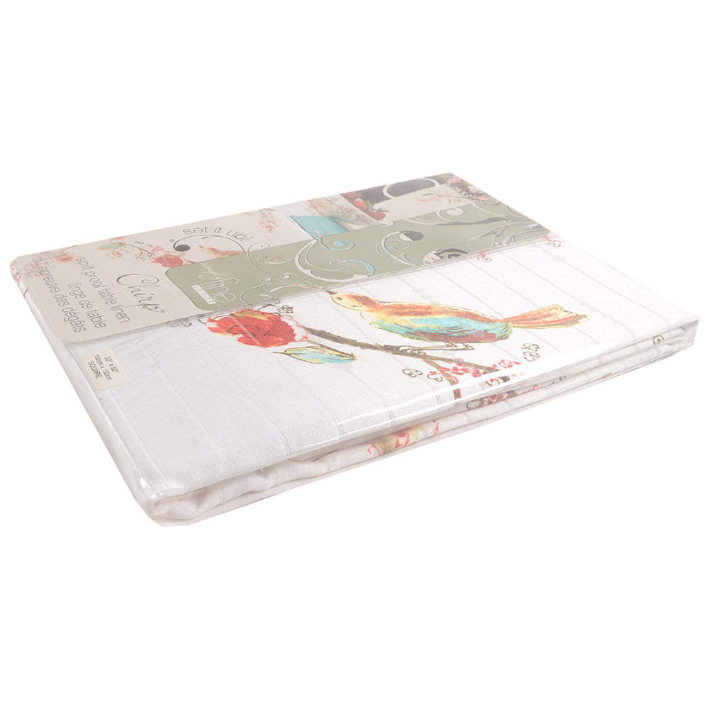 Chirp 52" Square Tablecloth by Lenox-1