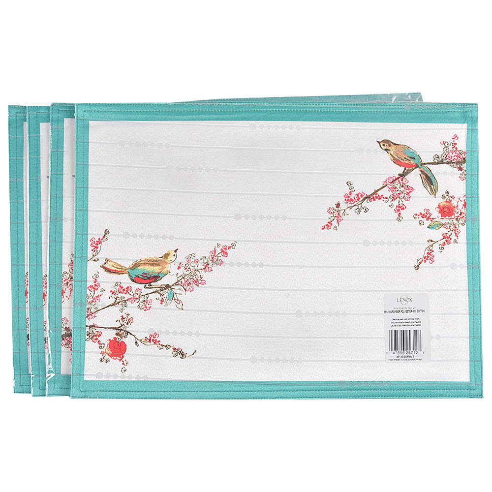 Chirp Cloth Placemat - Set of 4 by Lenox-1