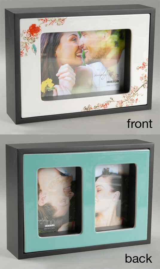 Chirp 2 Sided Frame (5" x 7", 2-3 1/2" x 5") by Lenox-1