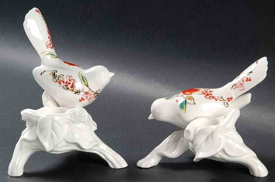 Chirp Figural Candlestick - Set of 2 Motifs by Lenox-1