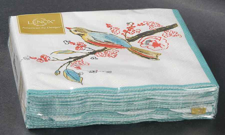 Chirp Package of Paper Cocktail Napkins by Lenox-1