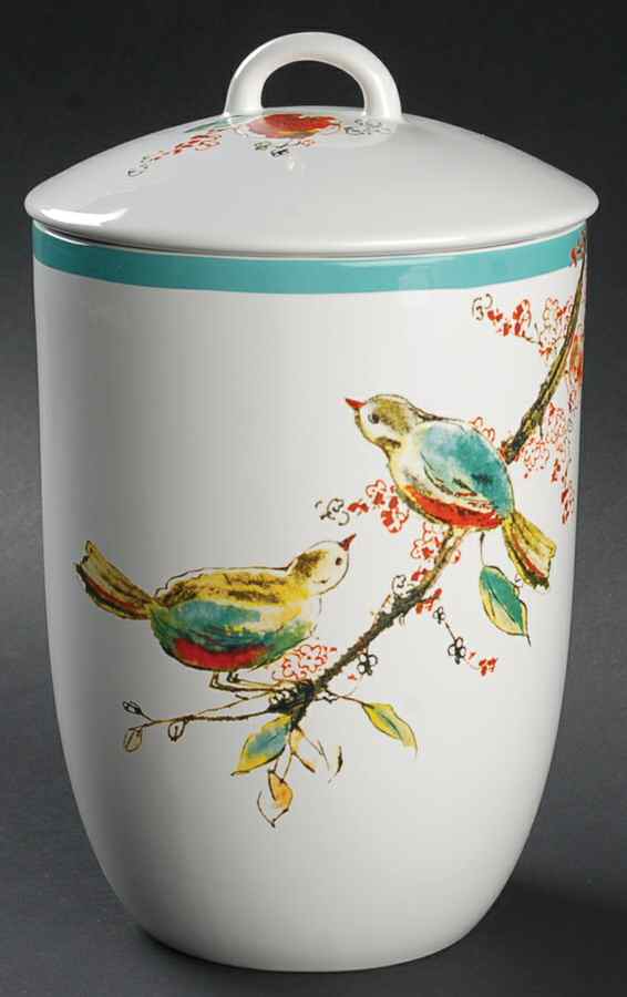Chirp Large Canister & Lid by Lenox-1