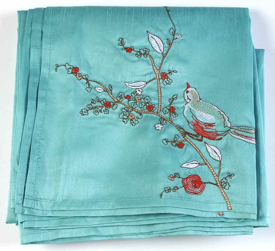 Chirp 60" X 84" Oblong Tablecloth by Lenox-1
