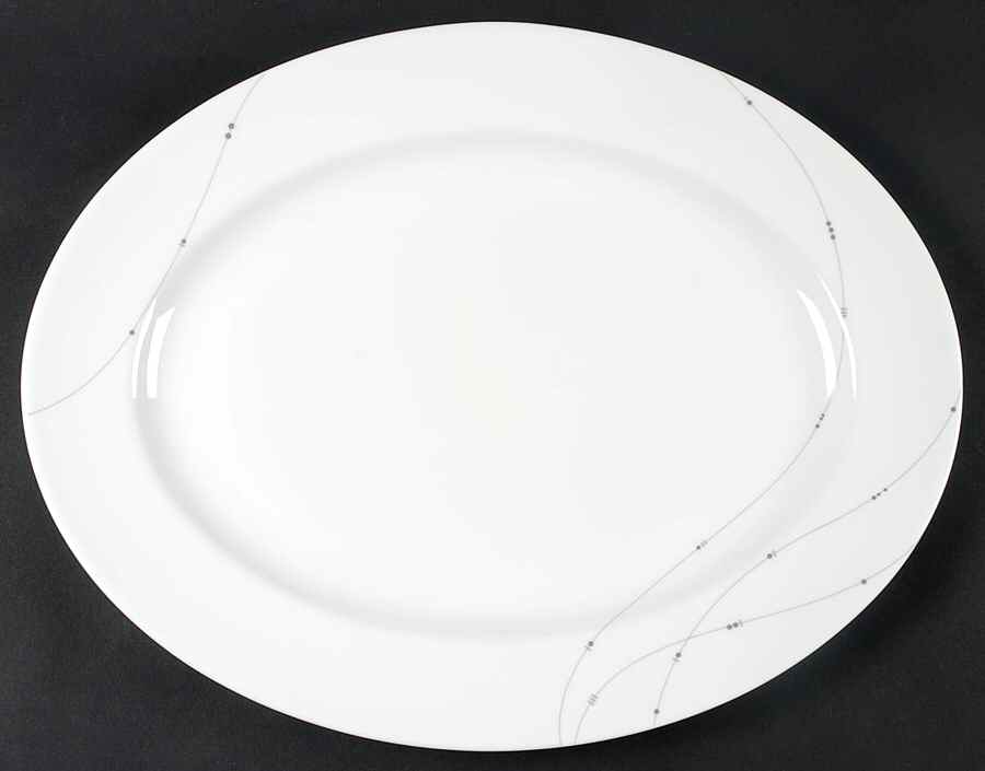 Twirl 16" Oval Serving Platter by Lenox-1