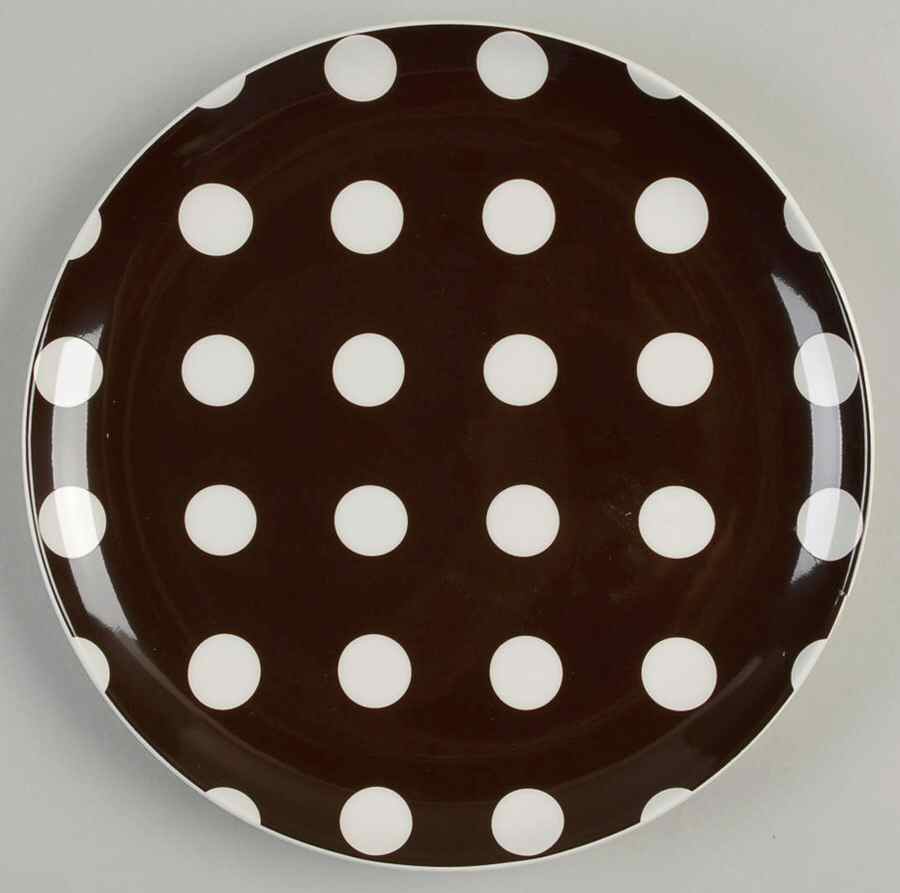 Sag Harbor Chocolate Salad Plate by Lenox-1