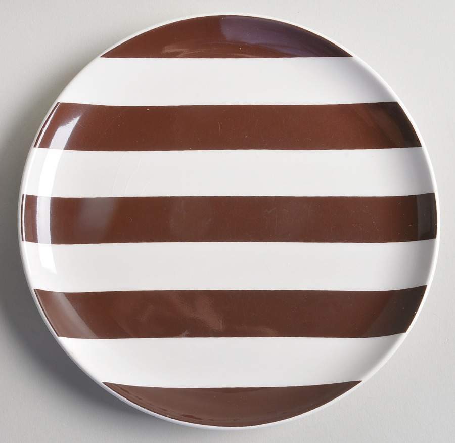 Sag Harbor Chocolate Party Plate by Lenox-1