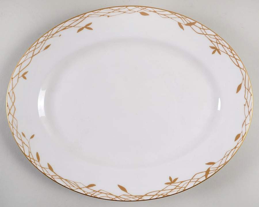 Primrose Hill 13" Oval Serving Platter by Lenox-1