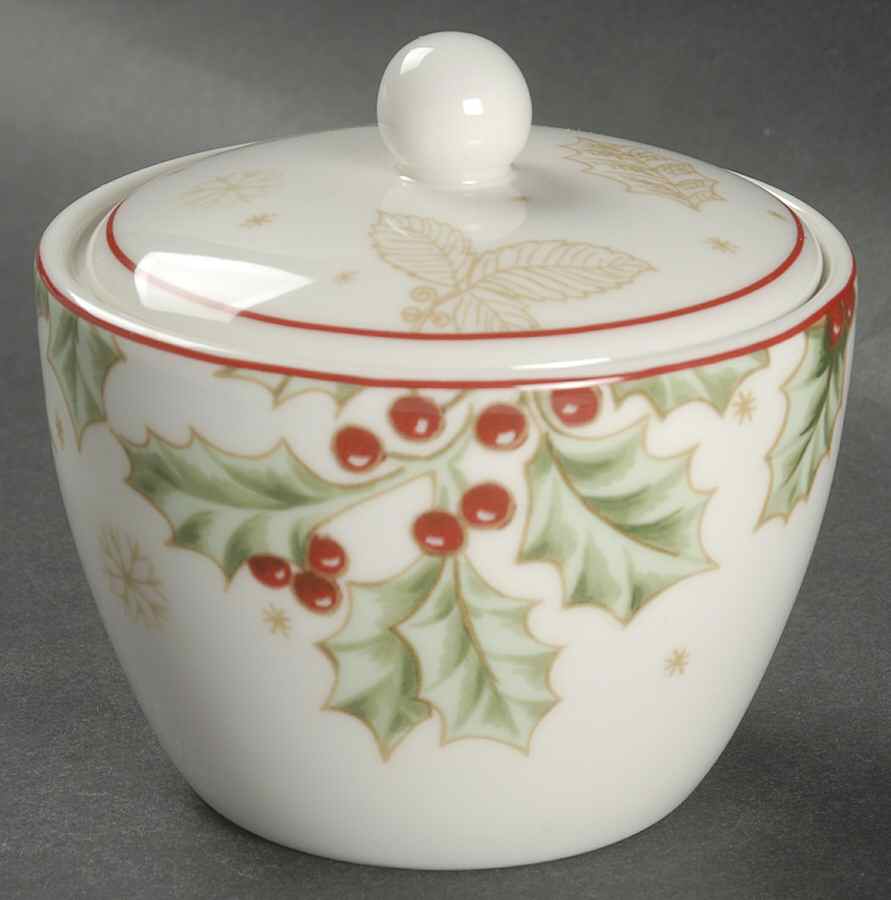 Treasured Traditions Sugar Bowl & Lid by Lenox-1