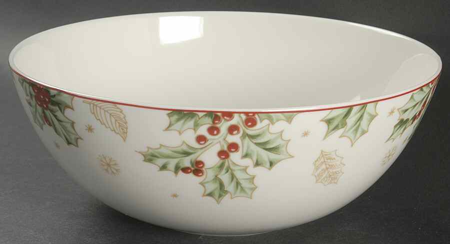 Treasured Traditions 10" Round Serving Bowl by Lenox-1