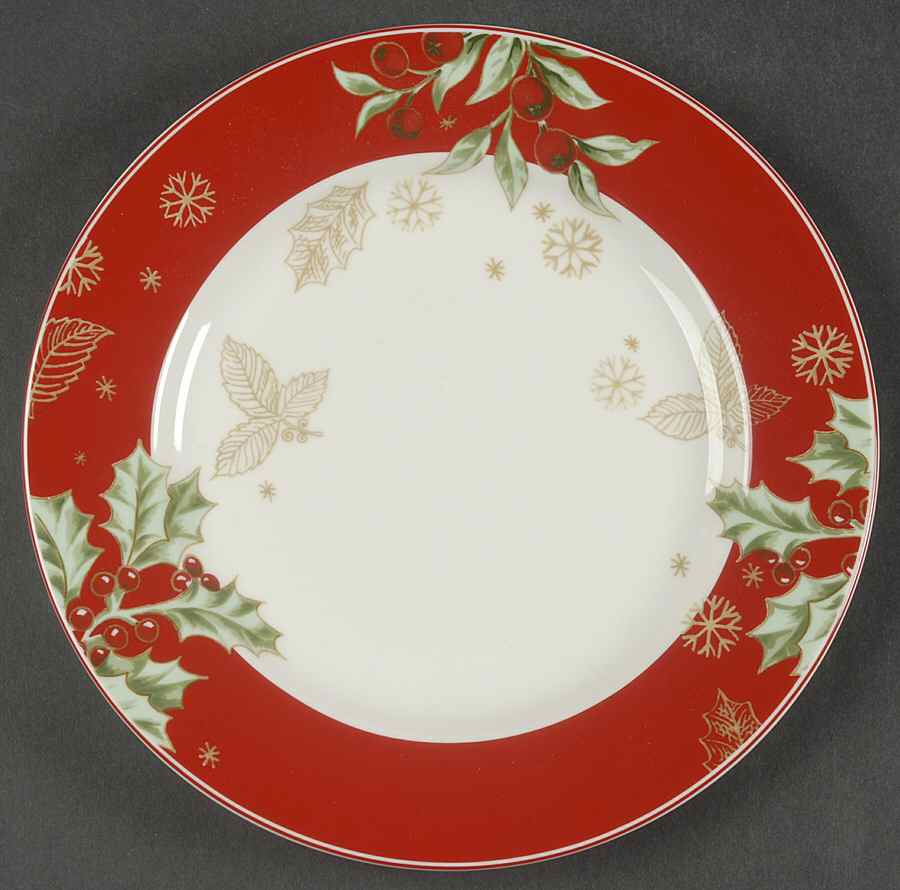 Treasured Traditions Accent Luncheon Plate by Lenox-1