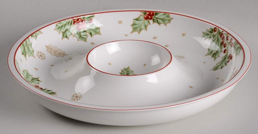 Treasured Traditions 1 Piece Chip & Dip by Lenox-1
