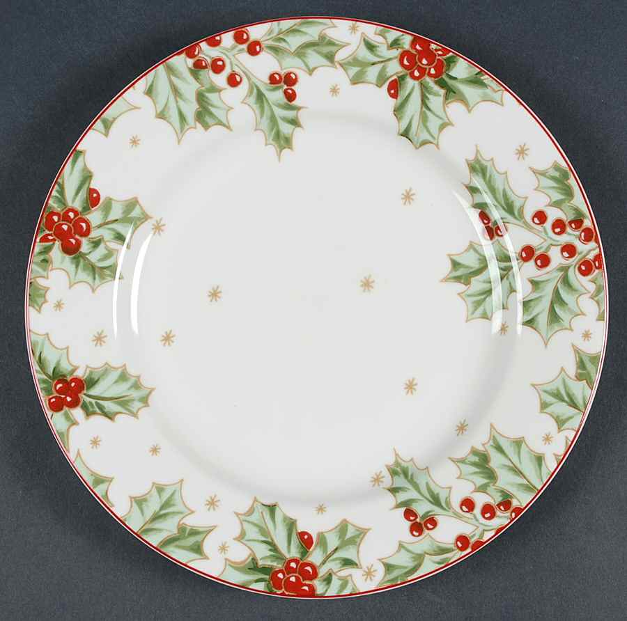 Treasured Traditions Accent Luncheon Plate by Lenox-1
