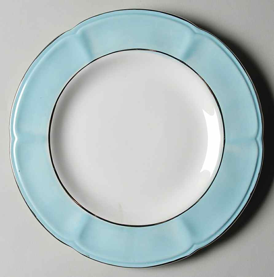 Madison (Platinum Trim) Salad/Dessert Plate by Laurie Gates-1