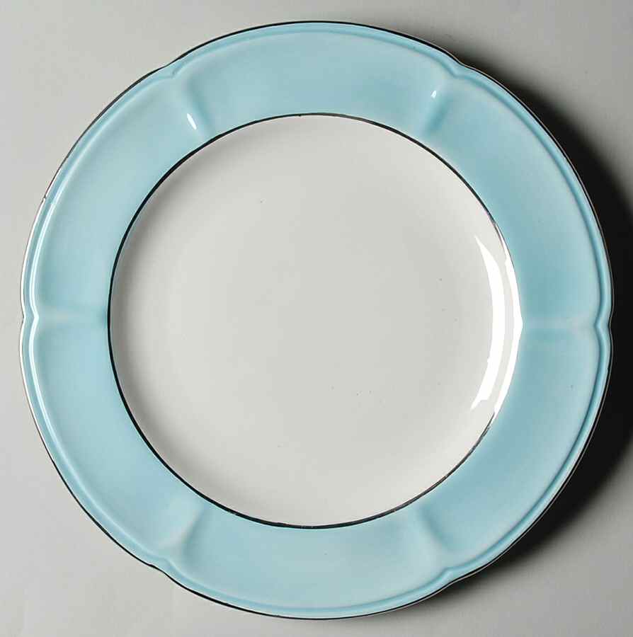 Madison (Platinum Trim) Dinner Plate by Laurie Gates-1