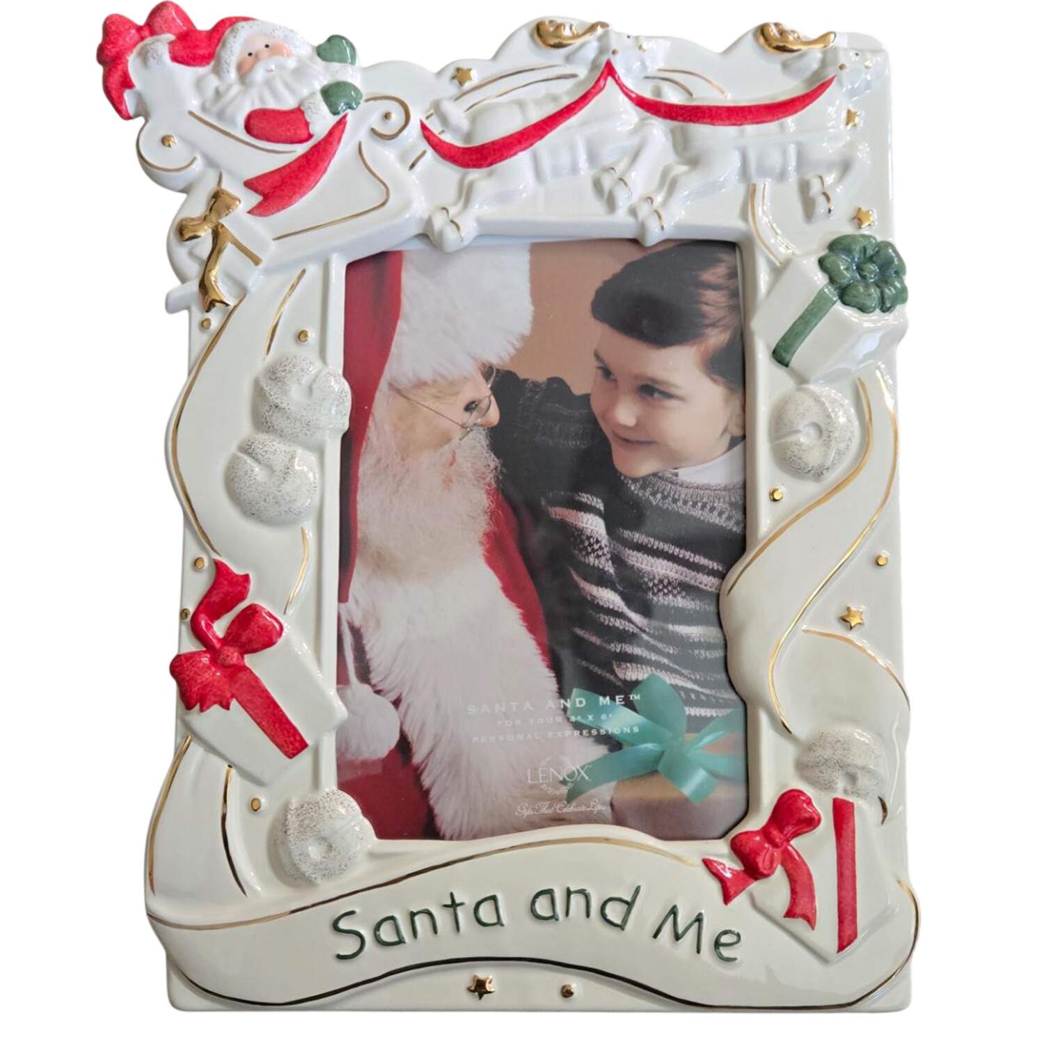 Christmas Giftables Frame-Holds 4" X 6" by Lenox-1