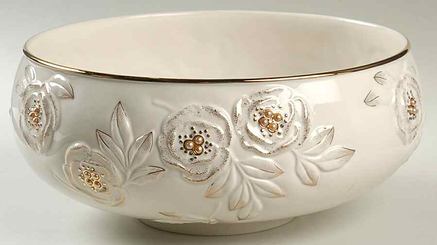 Golden Roses Centerpiece/Console Bowl by Lenox-1