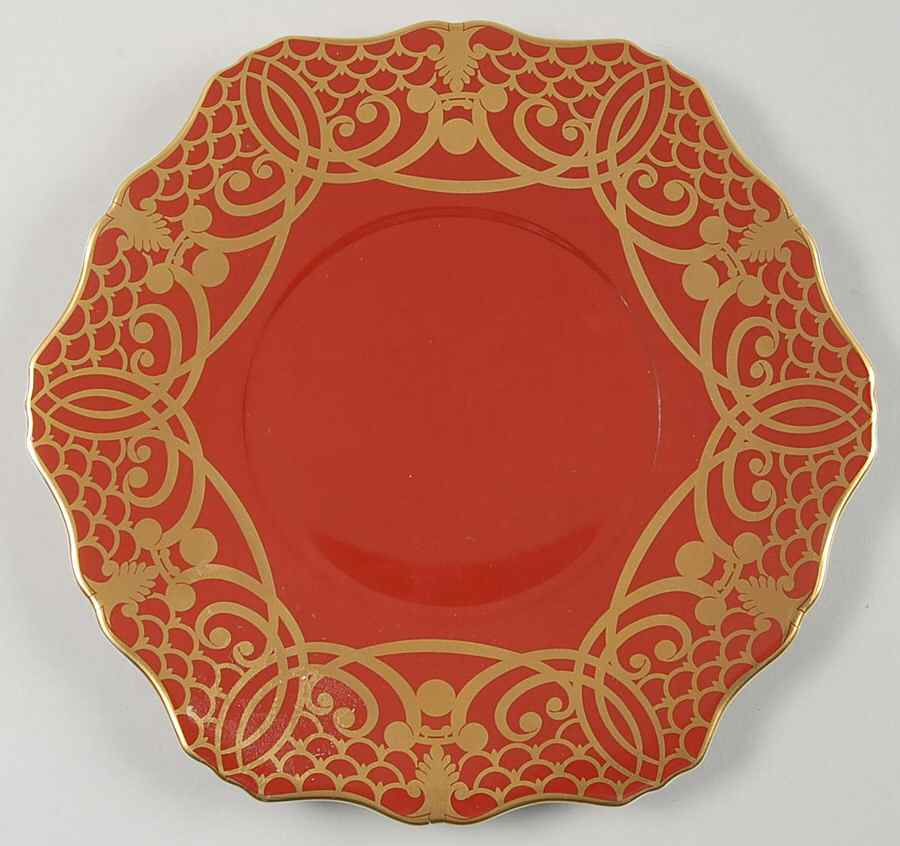 Alencon Rouge Saucer for Mug by L'Objet-1