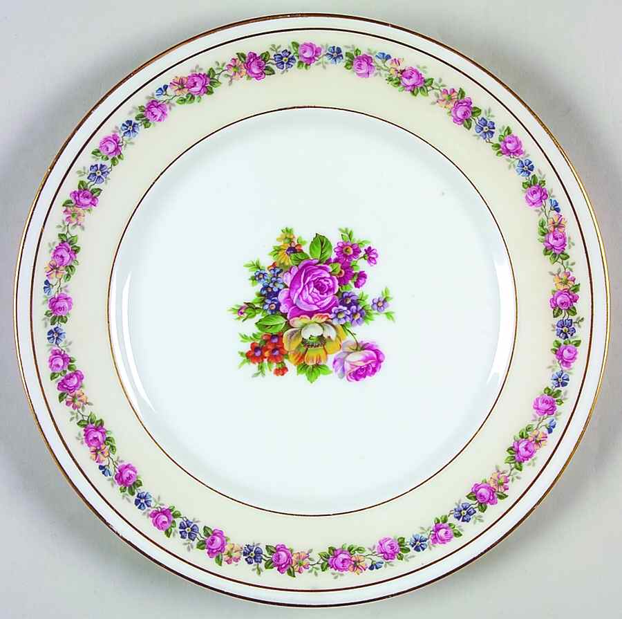 LIM433 Dinner Plate by Limoges-French-1