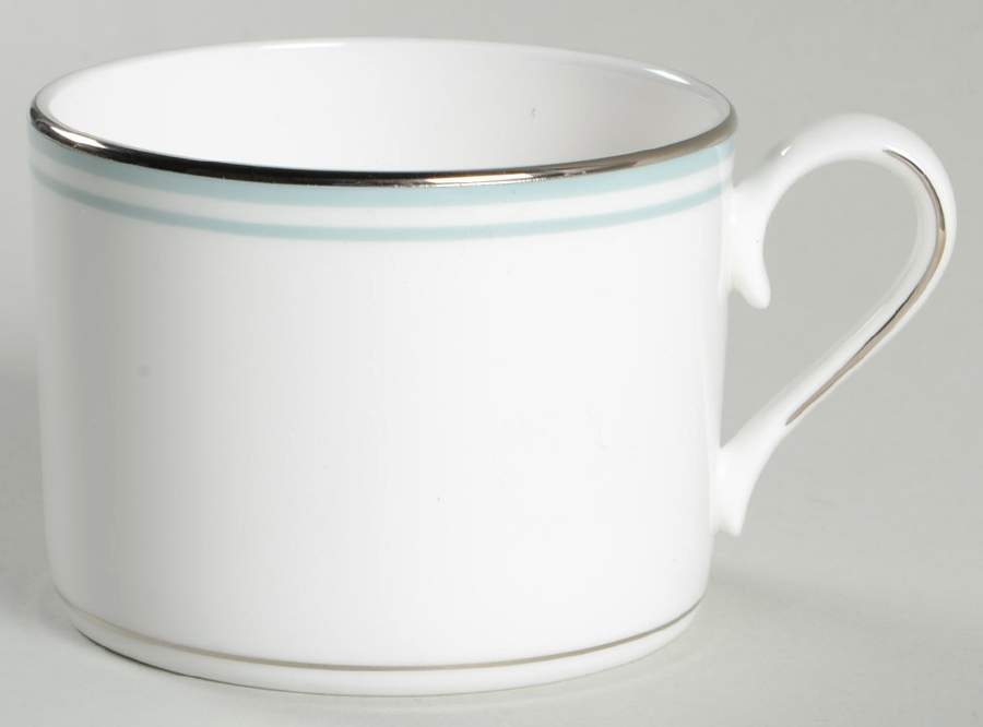 Federal Platinum Blue Flat Cup by Lenox-1
