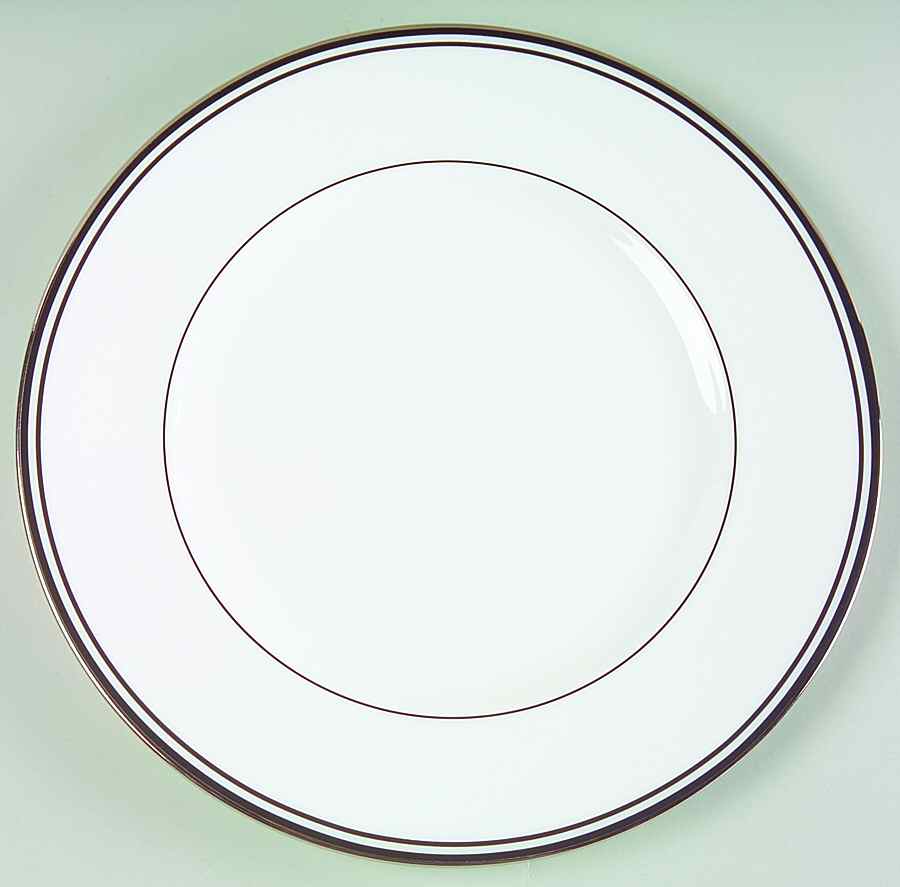 Federal Platinum Black Dinner Plate by Lenox-1