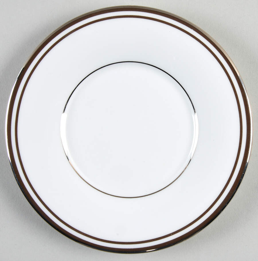 Federal Platinum Chocolate Saucer by Lenox-1