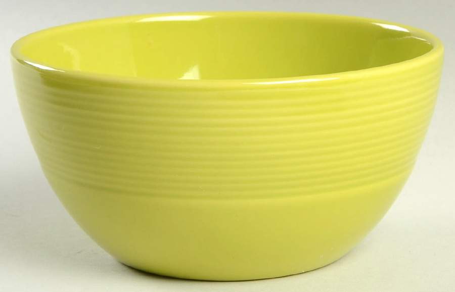 Elements Lime Green Soup/Cereal Bowl by Lorena Garcia-1