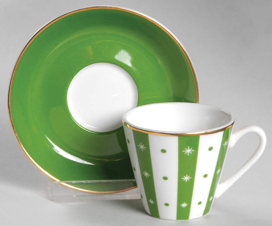 Spruce Street Flat Demitasse Cup & Saucer Set by Lenox-1