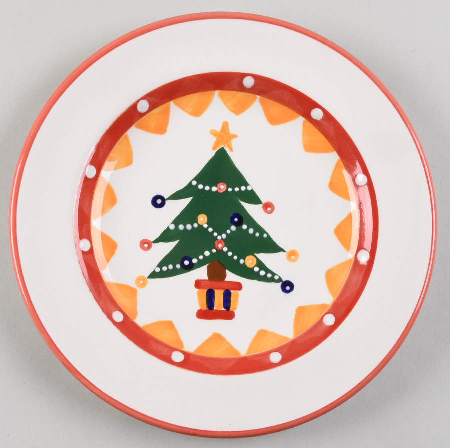 Carnival Salad Plate by Living Art-1