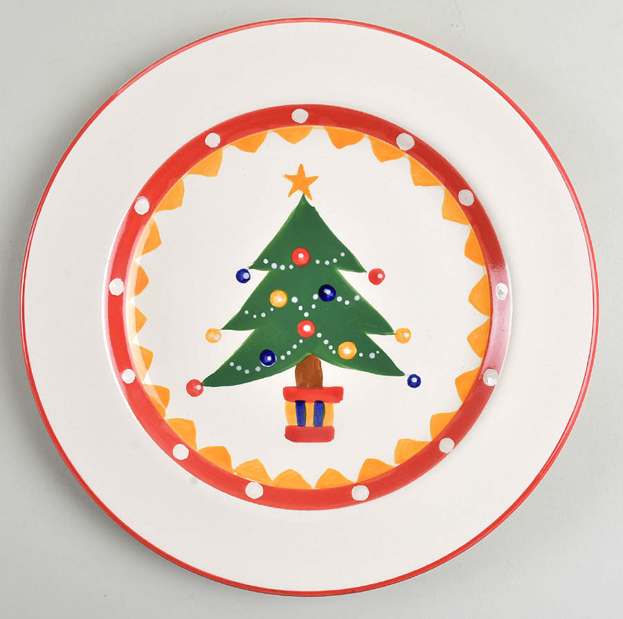Carnival Dinner Plate by Living Art-1