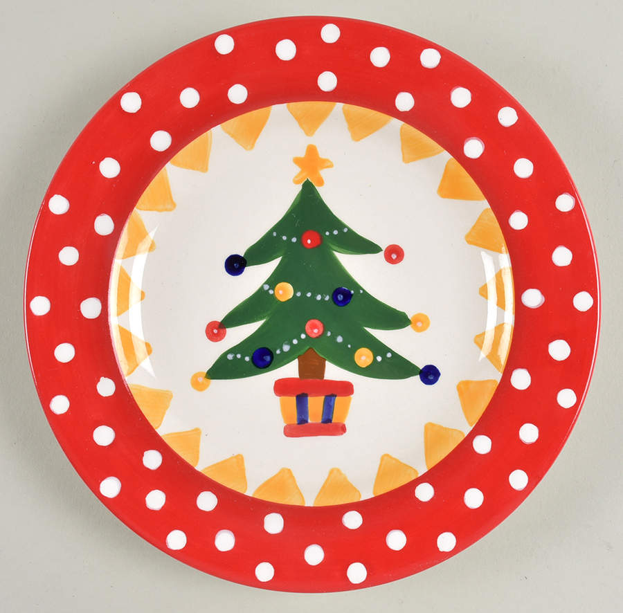 Carnival Salad Plate by Living Art-1