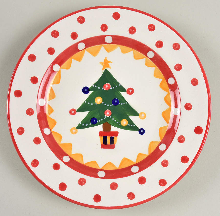 Carnival Salad Plate by Living Art-1