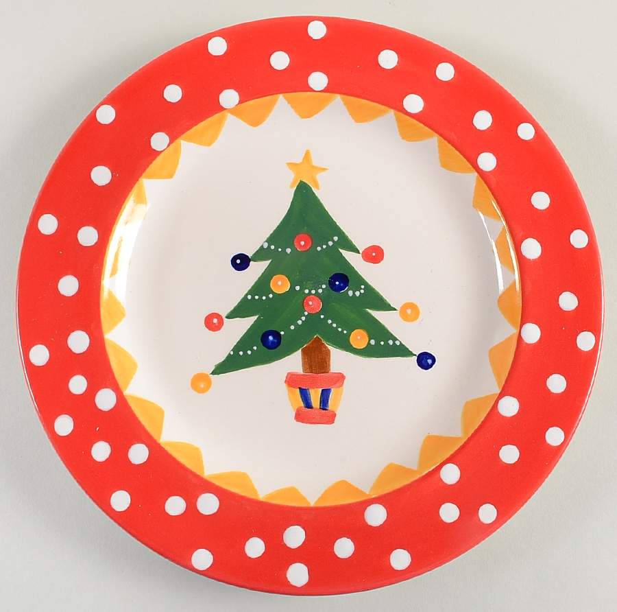 Carnival Dinner Plate by Living Art-1