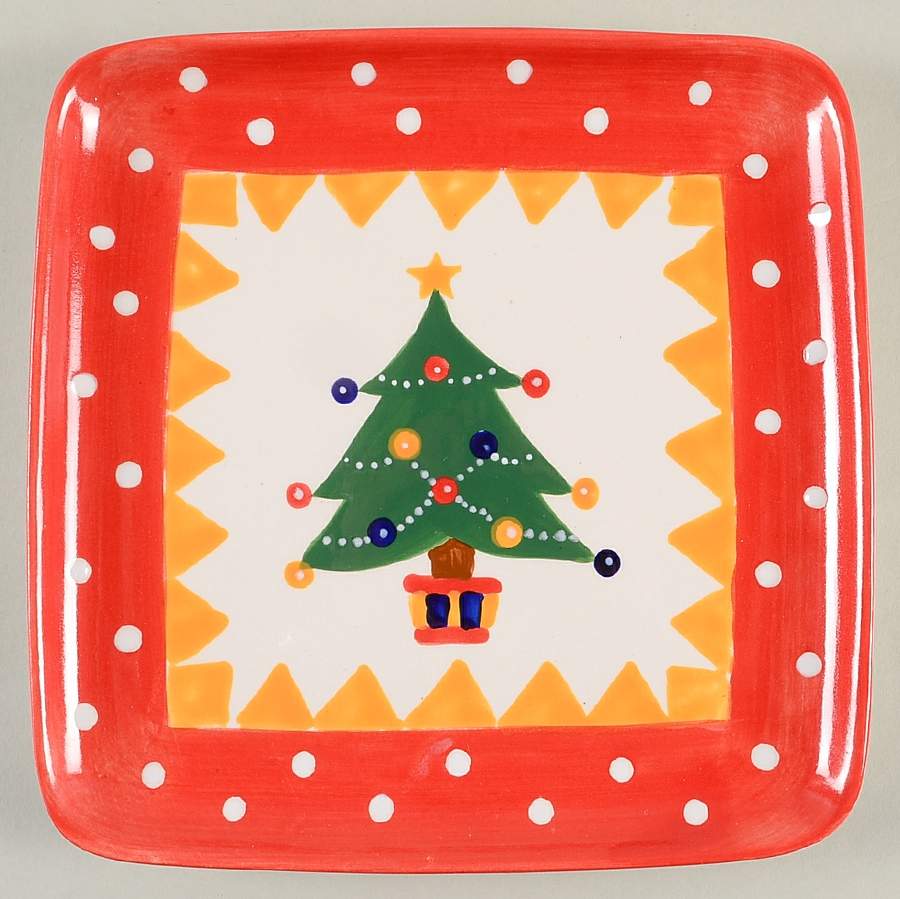 Carnival Salad/Dessert Plate by Living Art-1